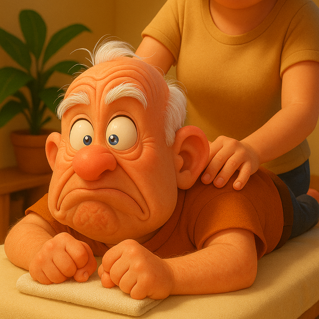 Theraputic massage for BPH